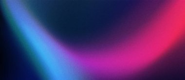 Gradyan siyah, mavi ve mor renkte ve kumlu bir konsepti var.