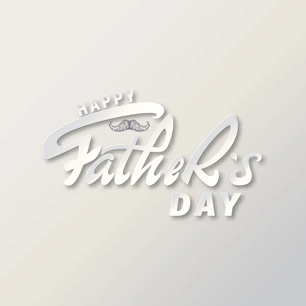 Mutlu Babalar günü - poster, damga, rozet, nişanlar, kartpostal, etiket, tasarım için kullanılabilir — Stok Vektör