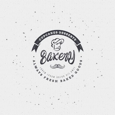 Ekmek. El yazısı yazıt. El çizilen hat yazı tipografi rozeti. Tabela, logo, marka, ürün tanıtımları için kullanılabilir