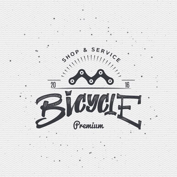 Cykel-bricka insignier för någon användning som skyltning design företagsidentitet, utskrifter på kläder, frimärken — Stockfoto