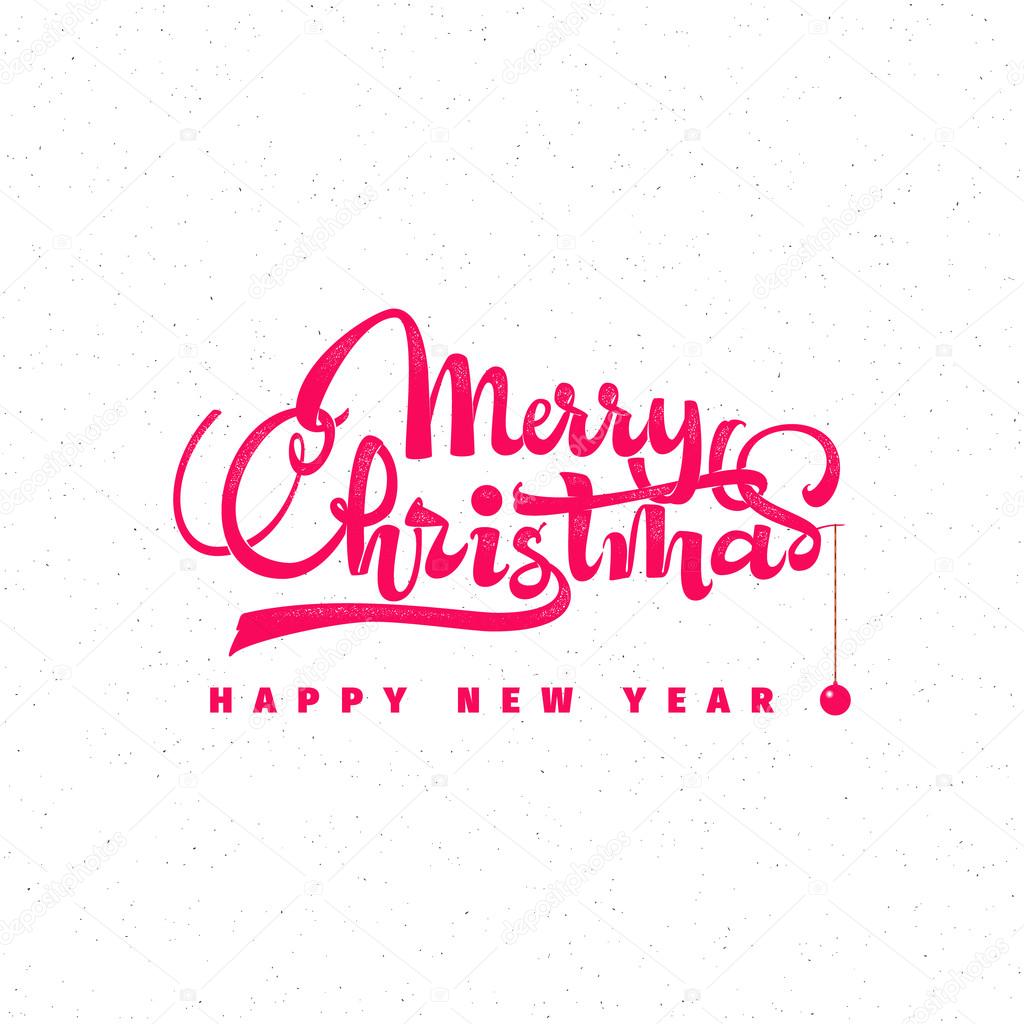 Feliz Navidad y feliz año nuevo 2017 letras, insignia del 
