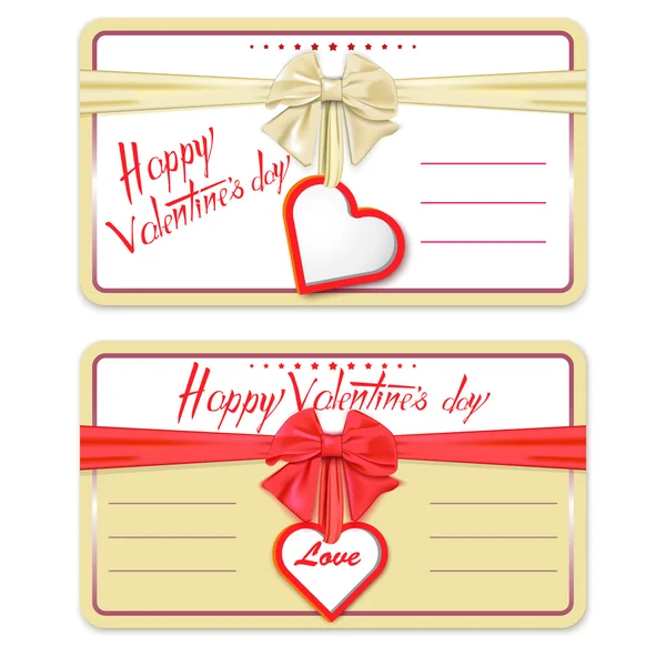 Card Happy Valentine's Day — Stock Vector