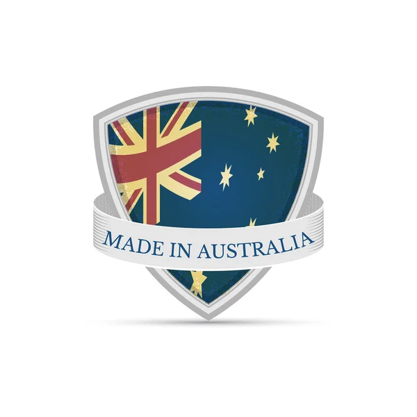 Made in Australia tag — Stockvektor