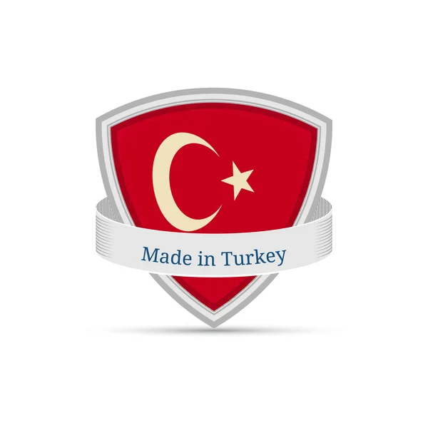 Prodotto in Turchia — Vettoriale Stock
