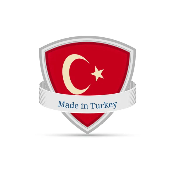 Hecho en Turquía — Vector de stock