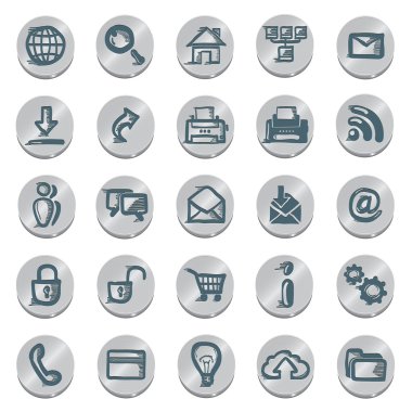 Site için simgeler çizimler