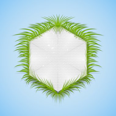 Gerçekçi bitkisel banner tasarımınız için