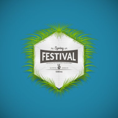 Bahar Festivali gerçekçi rozeti