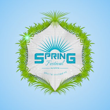 Bahar Festivali gerçekçi rozeti