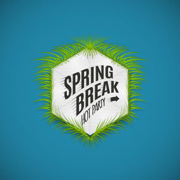 Festival Bahar tatili gerçekçi rozeti