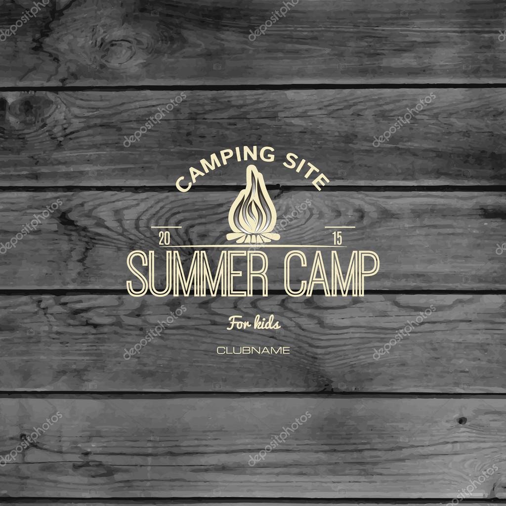 Summer Camp Shirt Logos