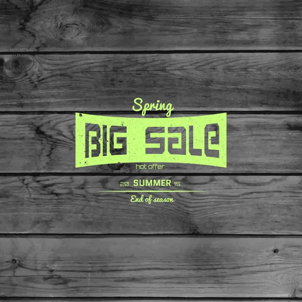 Spring sale badges logos and labels — Stock Vector