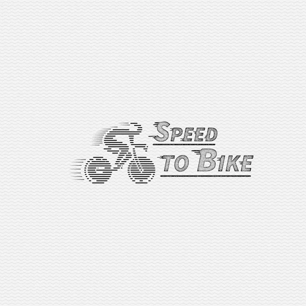 Insignias de bicicleta logotipos y etiquetas para cualquier uso . — Vector de stock