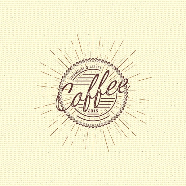 Insignias de café logotipos y etiquetas para cualquier uso — Vector de stock