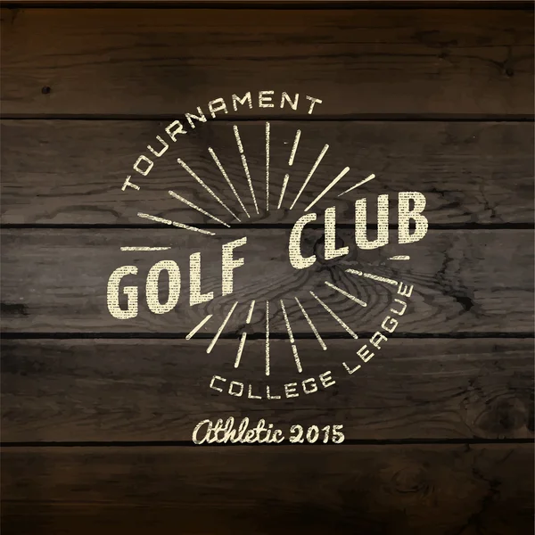 Логотипи та етикетки для гольфу для будь-якого використання — стоковий вектор