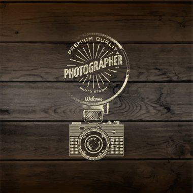 Fotoğraf logo logolar rozetleri ve herhangi bir kullanım için etiketleri