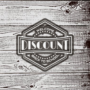 Okula geri logolar rozetleri ve herhangi bir kullanım için etiketleri