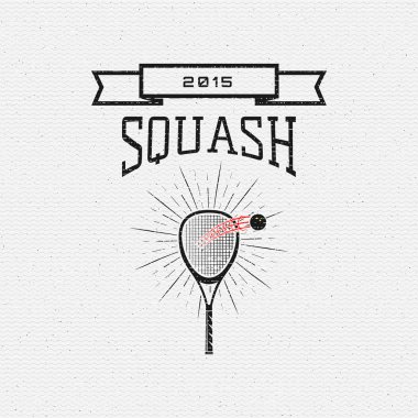 Squash rozetleri logolar ve etiketleri herhangi bir kullanım için