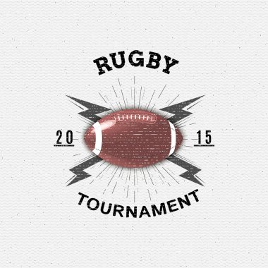 Rugby  badges logos and labels for any use
