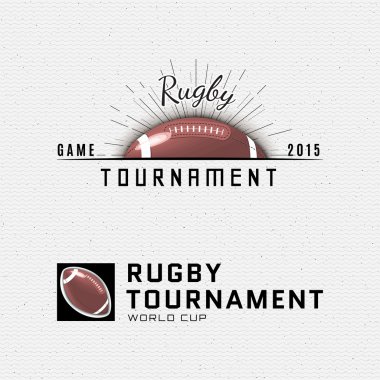 Rugby  badges logos and labels for any use