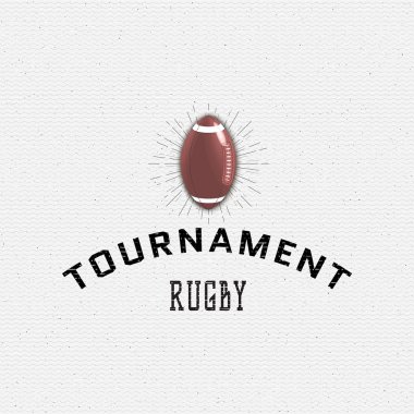 Rugby  badges logos and labels for any use