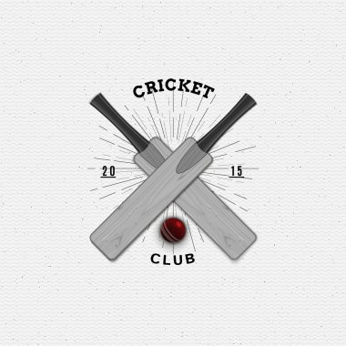 Cricket badges logos and labels for any use