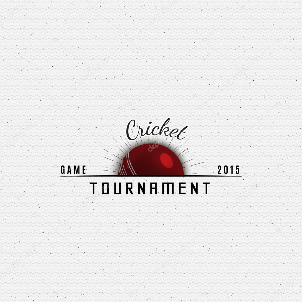 Cricket badges logos and labels can be used for design, presentations, brochures, flyers, sports equipment, corporate identity, sales