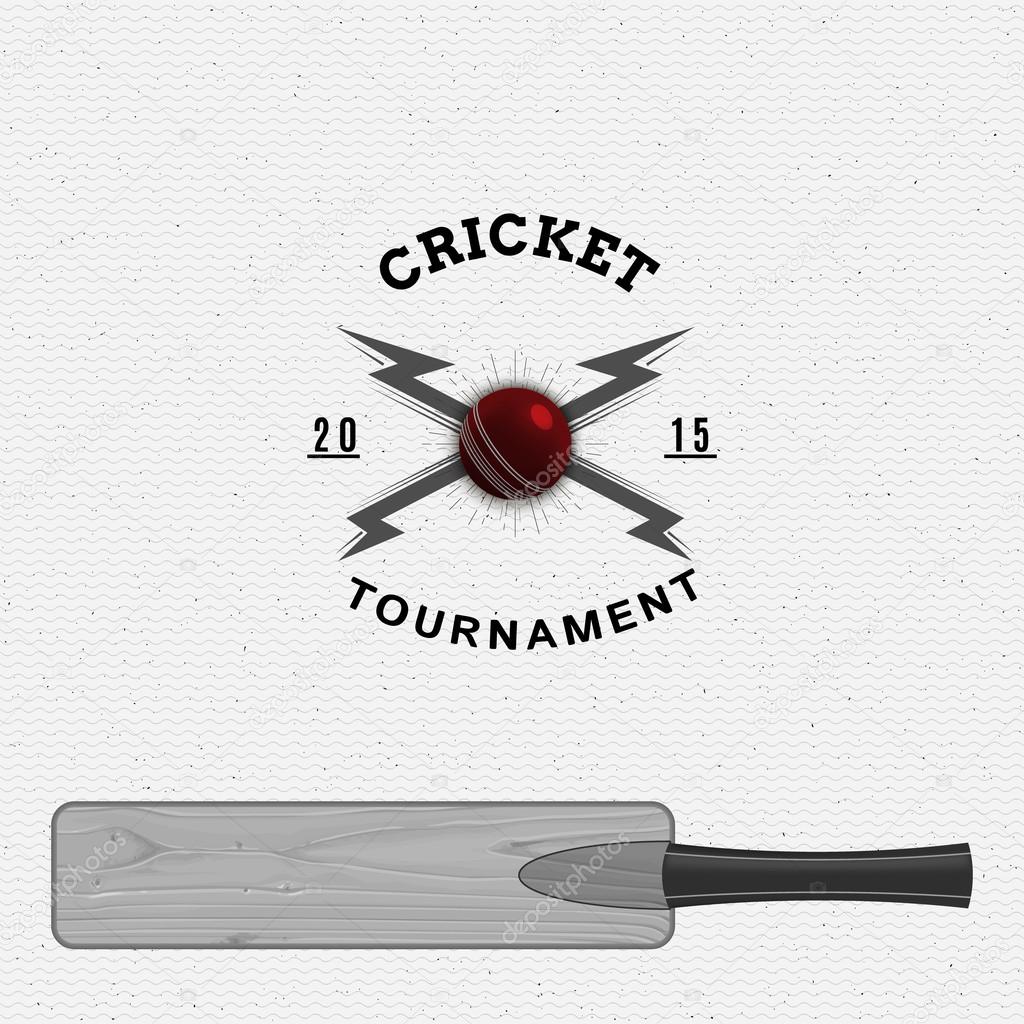 Cricket badges logos and labels for any use — Stock Vector © zao4nik