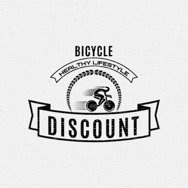 Bisiklet logolar rozetleri ve herhangi bir kullanım için etiketleri.