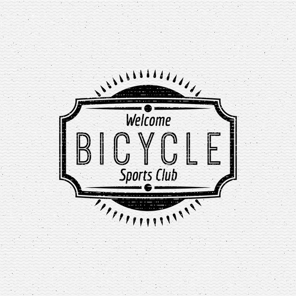 Insignias de bicicleta logotipos y etiquetas para cualquier uso . — Foto de Stock