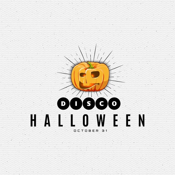 Logotipos y etiquetas de insignias de Halloween felices para cualquier uso — Archivo Imágenes Vectoriales