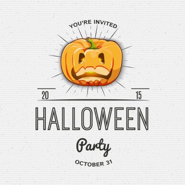 Mutlu Cadılar Bayramı rozetleri logolar ve etiketleri herhangi bir kullanım için