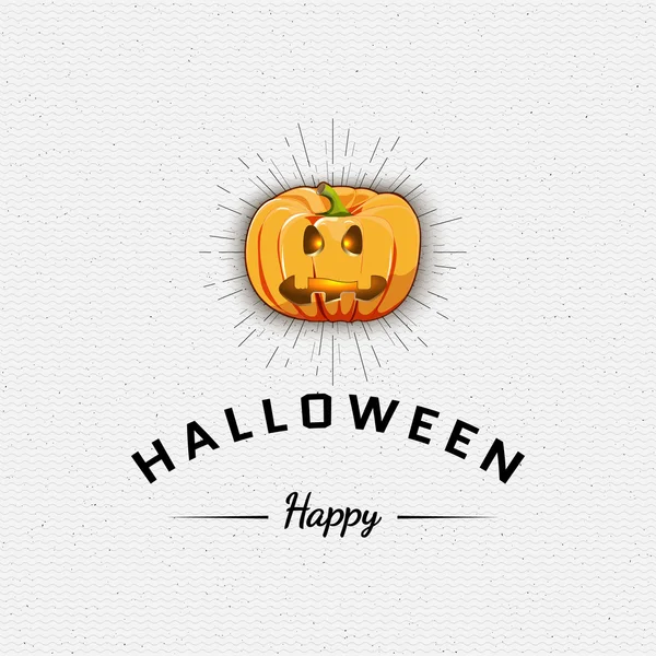 Felice Halloween badge loghi ed etichette per qualsiasi uso — Vettoriale Stock