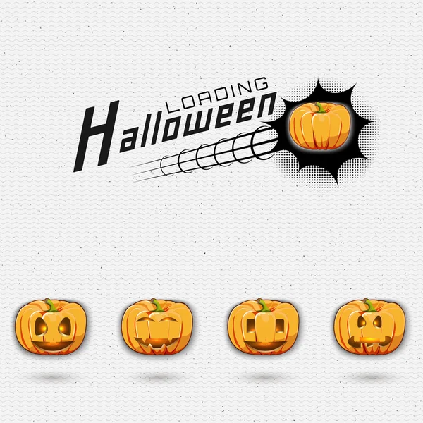 Happy Halloween odznaki logo i etykiety za jakiekolwiek wykorzystanie — Wektor stockowy