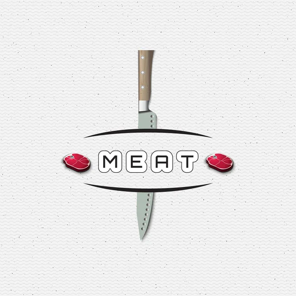 Meat store badges logos and labels for any use — Stock Illustration Meat store badges logos and labels for any use Royalty Free Stock Illustrations
