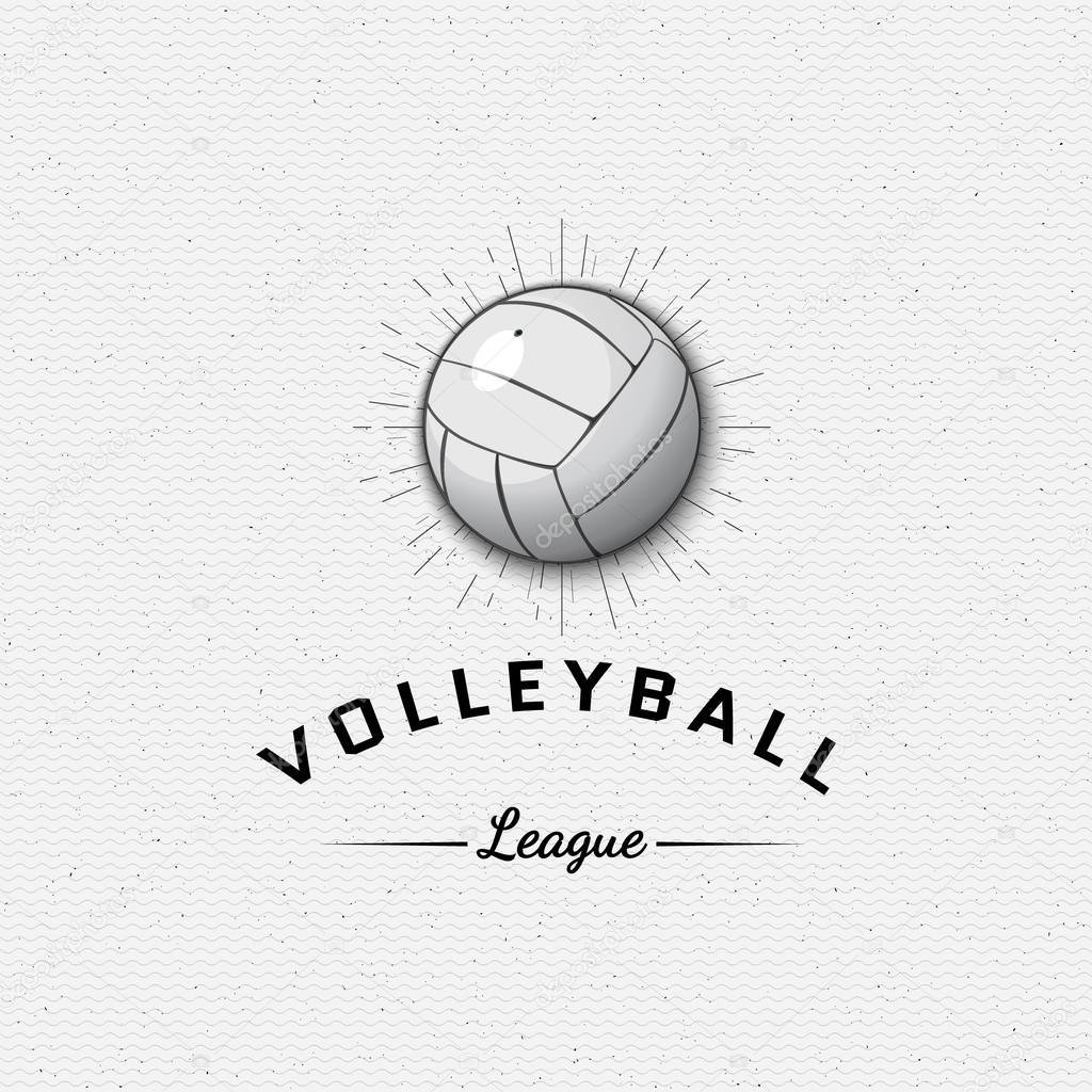Volleyball badges logos and labels for any use Stock Vector Image by ...
