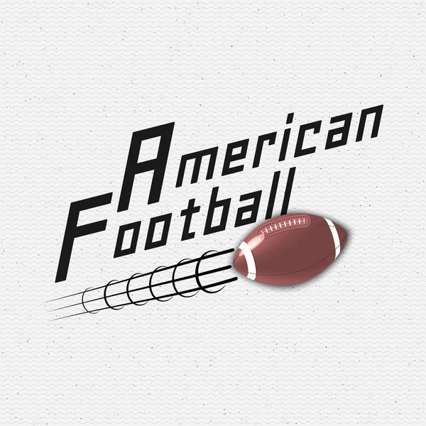 Emblemas de futebol americano logotipos e rótulos para qualquer uso — Vetor de Stock