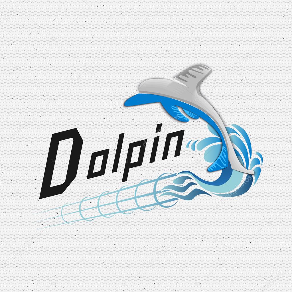 Dolphin badges logos and labels for any use