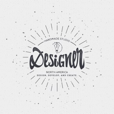 Tasarımcısı - etiket-ebilmek var olmak kullanılmış olarak bitmiş bir logo, amblem veya tasarım, kurumsal kimlik tanıtımı