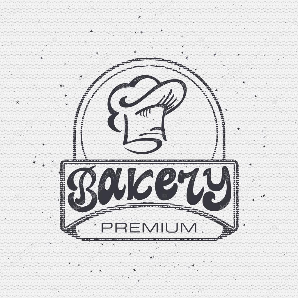 Bakery. Handwritten inscription. Hand drawn calligraphy lettering  typography badge. It can be used for signage, logos, branding, product launches