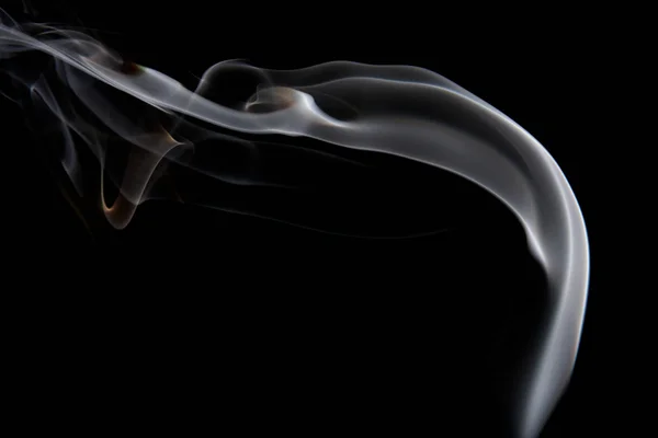 beyaz üzerine siyah duman