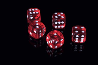 Casino dice clipart