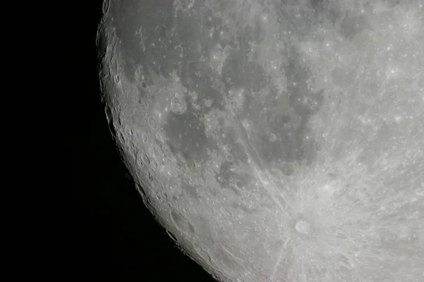 Superficie lunare Fotografia Stock