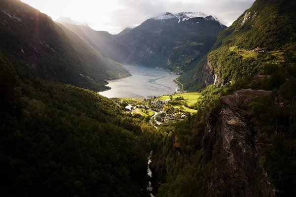 Geiranger Foto Stock