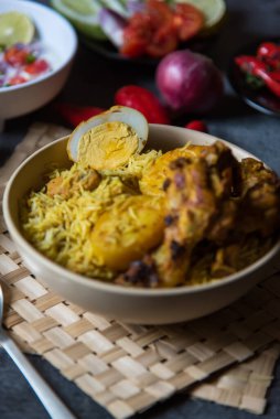  Hint yemek malzemelerinin arka planda seçici odaklanma ile kapatılması