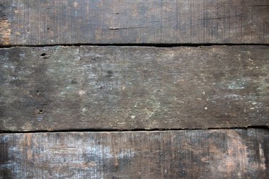 Eski ahşap bir arka planın üst görüntüsü. Tasarım amaçları için faydalı.