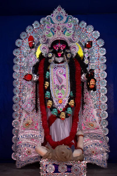 Kali Quintessential Embodiment Shakti Female Power — Stock Photo, Image