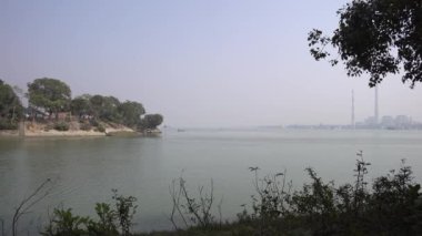 Batı Bengal 'in nehir manzarası