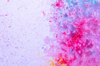 Üst görünüm soyut renkli arkaplan dokusu