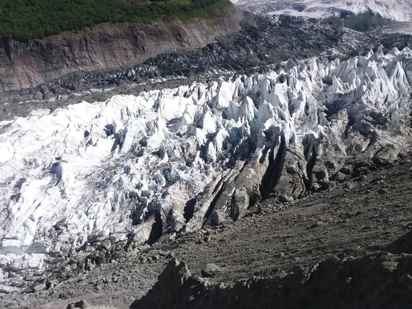 Puissant Glacier Minapin Situé Dans Vallée Nager — Photo